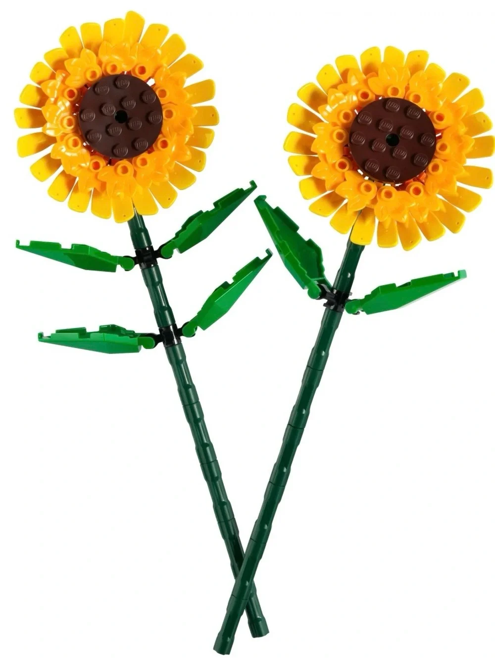 Lego Sunflower Display Kit - Yellow & Green